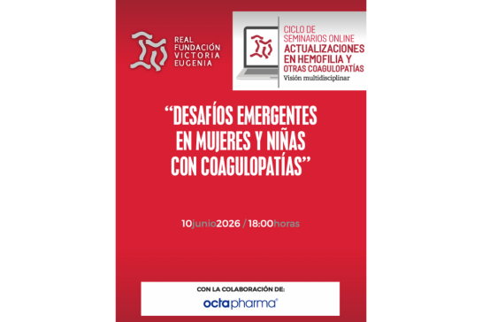Disponible el documento del Seminario Online: “Desafíos Emergentes en Mujeres y Niñas con Coagulopatías”, celebrado el pasado 10 de junio de 2026